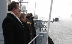 Vabariigi President sõitis Eesti mereväe lipulaevaga Admiral Pitka riigivisiidile Soome.