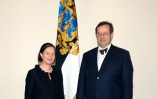 President Toomas Hendrik Ilves received Dr. Angelika Saupe-Berchthold, Ambassador of Austria, who presented her credentials.