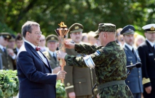 President of the Republic On Victory Day 23 June 2007, in Rapla