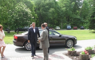 President Toomas Hendrik Ilves külastas Pärnumaa Kutsehariduskeskust.