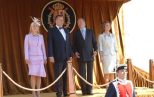 President Ilves and Mrs. Evelin Ilves met with King Juan Carlos and Queen Sofia. The President of the Republic on a state visit to Spain