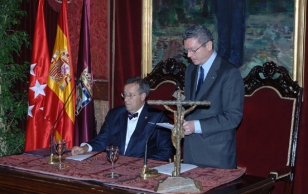 Riigivisiit Hispaaniasse 8.-11.07.2007. Kohtumine Madriidi linnapea Alberto Ruiz-Gallardón Jiménez’iga.
