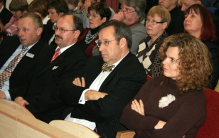President Toomas Hendrik Ilves at the education forum held at the Võru County Vocational Education Center in Väimela