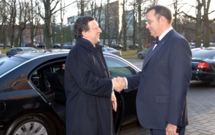 President Toomas Hendrik Ilves met in Tallinn with European Commission President José Manuel Barroso
