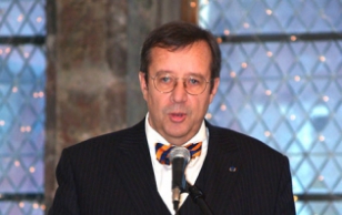 President Toomas Hendrik Ilves participated as the patron in an event acknowledging Estonia’s volunteers at the House of the Brotherhood of Black Heads