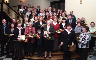 President Toomas Hendrik Ilves Eesti vabatahtlikke tunnustamisüritusel Mustpeade Majas