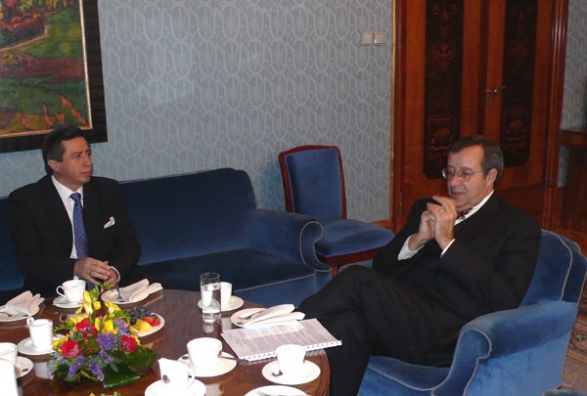 President Toomas Hendrik Ilves võttis vastu Kolumbia Vabariigi suursaadiku Jorge Alberto Barrantes Ulloa