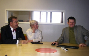 President Toomas Hendrik Ilvese ja Evelin Ilvese külaskäik firmasse''Regio''