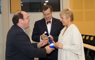 President Ilves and Evelin Ilves visited Tartu University Institute of Technology