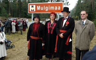President Toomas Hendrik Ilves osales Mulgimaa piiriviitade avamisel