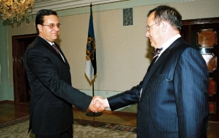 Встреча с председателем парламента Молдовы Марианом Лупу 