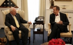 President Toomas Hendrik Ilves met with U.S. Vice-President Richard B. Cheney