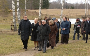 Встреча с главой Польши Лехом Качиньским и г-жой Марией Качиньской 