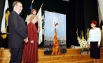 President Toomas Hendrik Ilves presented the Beautiful School Award to the Pühajärve Basic School
