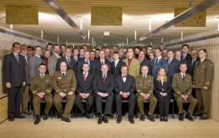 President Ilves met with the members of the Academic Unit of the Tartu Force of the Estonian Defence League