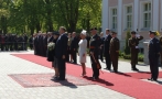 President Toomas Hendrik Ilves received Queen Beatrix of the Netherlands