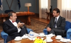 President Ilves met with Gordan Jandroković, the Foreign Minister of Croatia