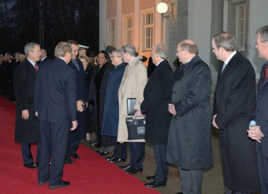 President Toomas Hendrik Ilves kohtus Ameerika Ühendriikide presidendi George W. Bushiga