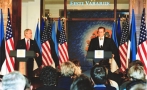 President Toomas Hendrik Ilves met with the President of the United States of America George W. Bush