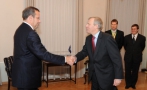 President Toomas Hendrik Ilves met with NATO Secretary General Jaap de Hoop Scheffer