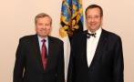President Toomas Hendrik Ilves met with NATO Secretary General Jaap de Hoop Scheffer