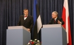 Президент Ильвес встретился с главой Польши Лех Качиньский