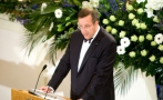 Президент Ильвес на торжественном концерте-собрании, посвященном 89-й годовщине заключения Тартуского мирного договора, в концертном зале «Эстония»