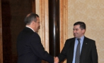 Meeting with David Bakradze, the Speaker of Georgian Parliament