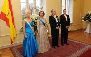 State Visit of the King and Queen of Spain. Official Dinner in the Estonia Concerthall