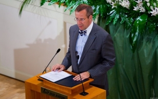 Президент Ильвес на посвященном Дню матери торжественном собрании-концерте в концертном зале «Эстония»