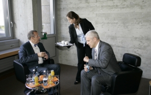Working Visit to Switzerland. President Toomas Hendrik Ilves met with Boris Tadić, the President of Serbia