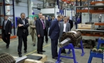 President Ilves visited the ABB factories in Jüri