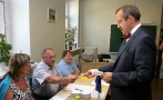 President Ilves at European Parliament elections in Jõhvi