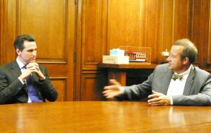 Working Visit to Unites States. Meeting with Mayor Gavin Newsom of San Francisco