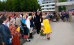 Song Festival. President Ilves with in the Parade