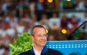 President Ilves Opening the Song Festival