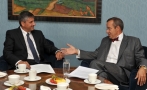 Meeting with Dr Michael Spindelegger, the Foreign Minister of Austria