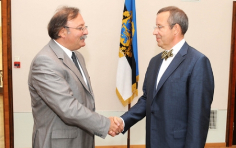 President Ilvese kohtumine Gruusia välisminstri Gregory Vashadze'ga
