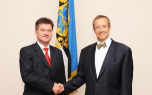 Meeting with Miroslav Lajcak, the Foreign Minister of Slovakia