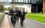 Tehnikaülikooli uute hoonete avamine. President Ilves ja Tallinna Tehnikaülikooli rektor Peep Sürje