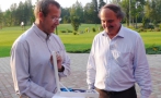 President Ilves Presenting State Decoration to Daniel Louis Labrosse, the Ambassador of France