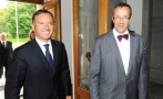 Meeting with Franco Frattini, the Foreign Minister of Italy
