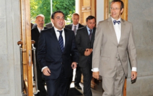 Встреча с премьер-министром Грузии Никой Гилаури 