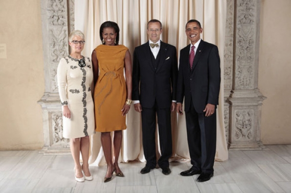 President Ilvese ja Evelin Ilvese kohtumine Ameerika Ühendriikide presidendi Barack Obama ja Michelle Obamaga New Yorgis