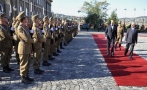 Welcoming ceremony at the residence of the President of the Republic of Hungary