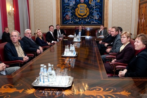 Meeting with parliament's financial committee
