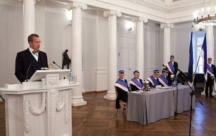 Korp! Sakala 100. aastapäeva juubeliaktus Tartu Ülikooli aulas
