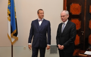 Kohtumine Euroopa Liidu ülemkogu eesistuja Herman Van Rompuyga