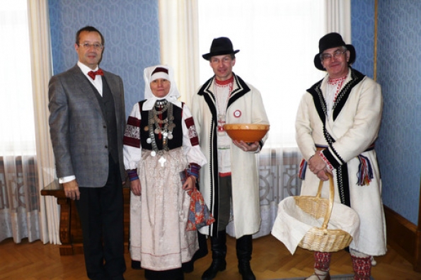 Meeting with the representatives of Setu people