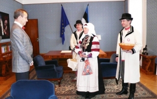 Meeting with the representatives of Setu people